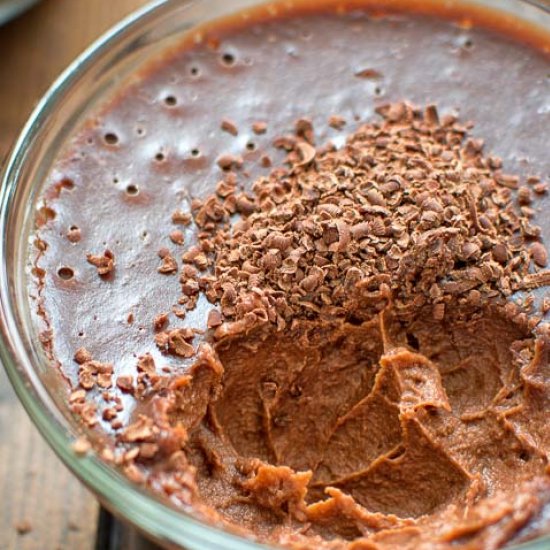 4 INGREDIENT CHOCOLATE MOUSSE