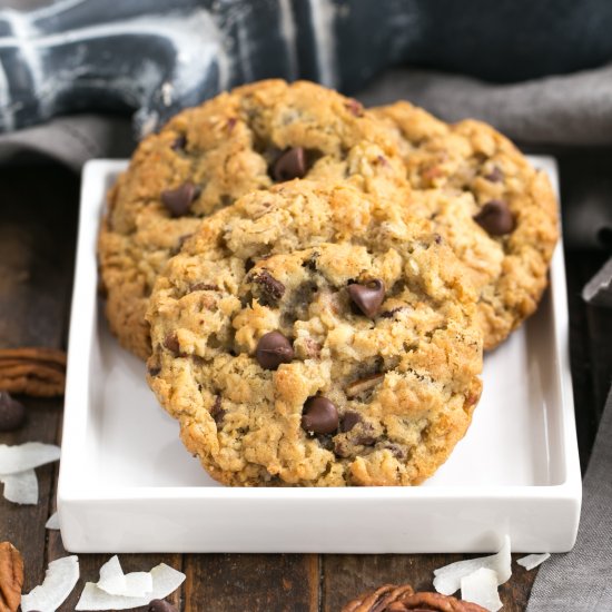 Loaded Cowboy Cookies