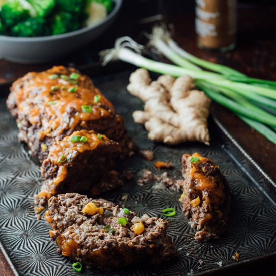 5 Spice Meatloaf with Apricot Glaze