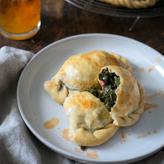 Collard Green and Ham Hock Empanada