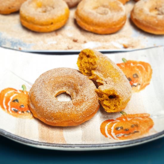 Baked Pumpkin Spice Donuts