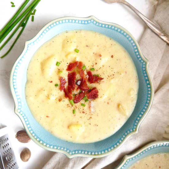 Paleo Whole30 Potato Soup