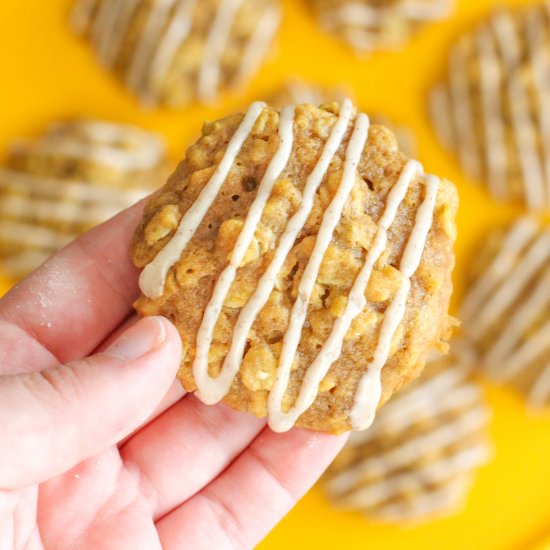 Pumpkin Oatmeal Cookies