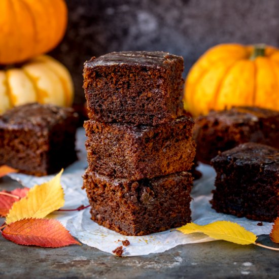 Pumpkin Gingerbread Cake