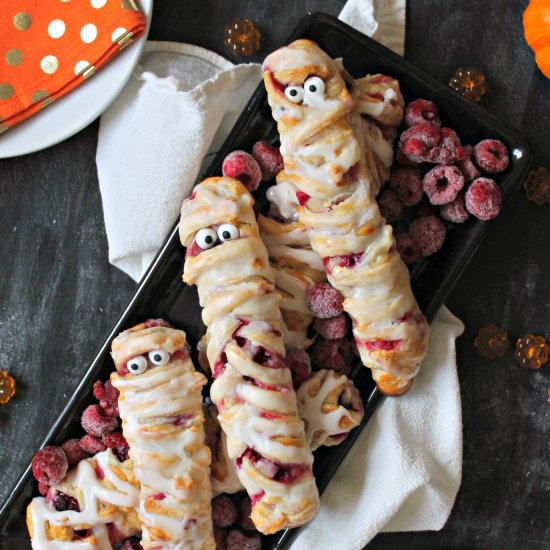 Berry & Cheese Danish Mummies