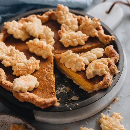 Kabocha Pumpkin Pie