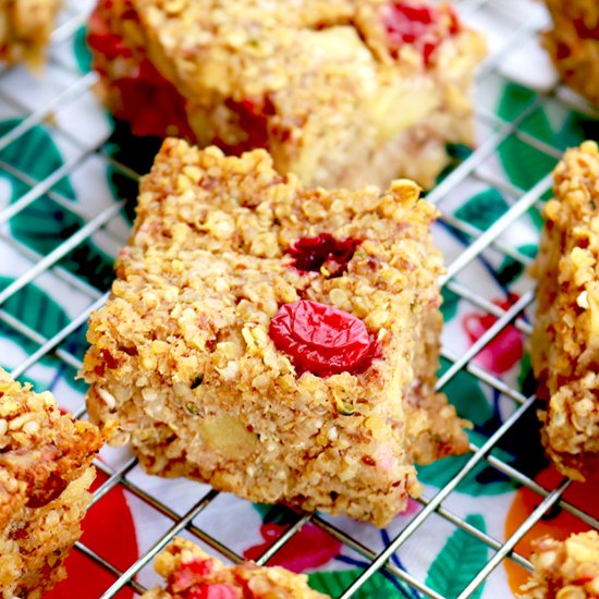 Apple Cranberry Breakfast Bars