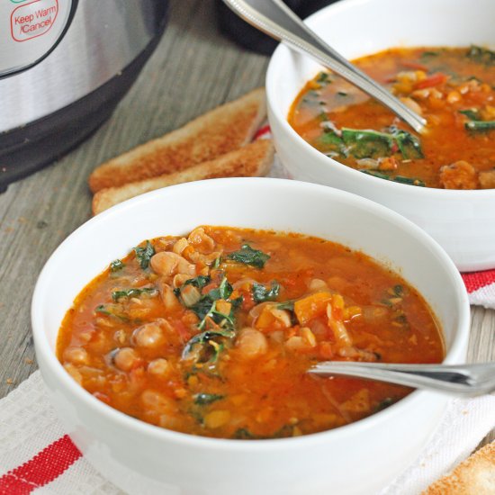 Tomato and Cannellini Bean Soup