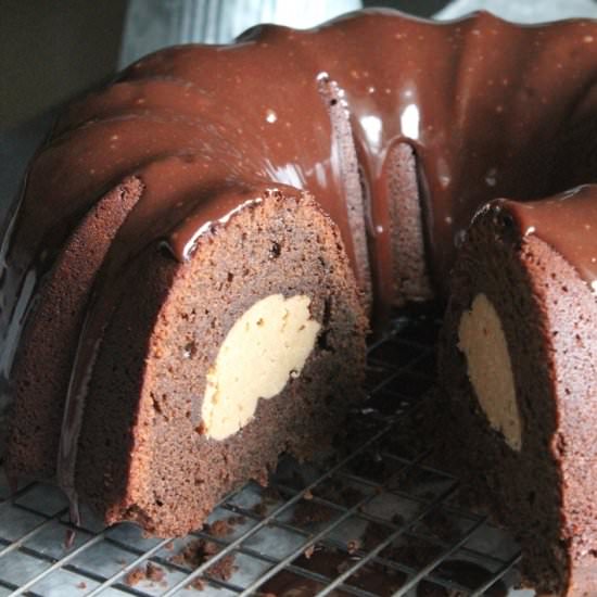 Buckeye Bundt Cake