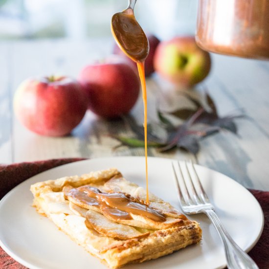 Vermont Apple and Maple Sugar Tart