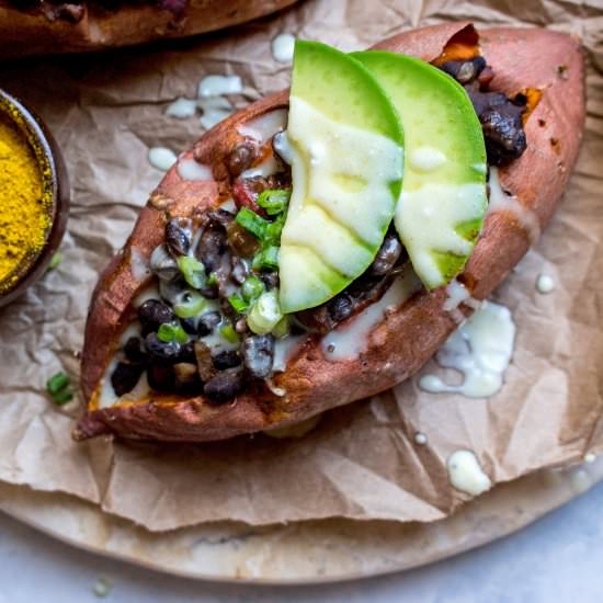 Stuffed Sweet Potatoes