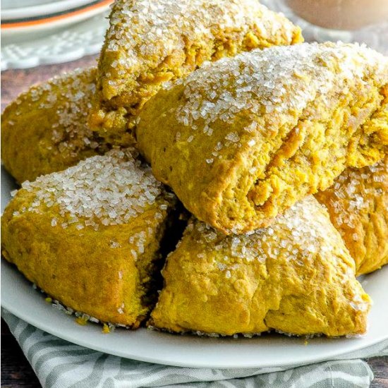 Maple Pumpkin Scones