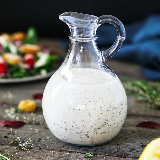 Creamy Vegan Italian Dressing