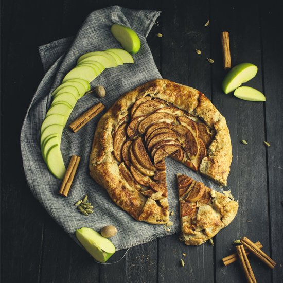 Apple & Poudre Forte Galette