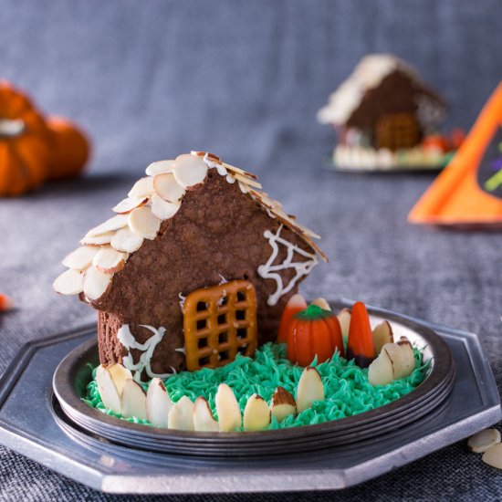 Haunted House Chocolate Brownie