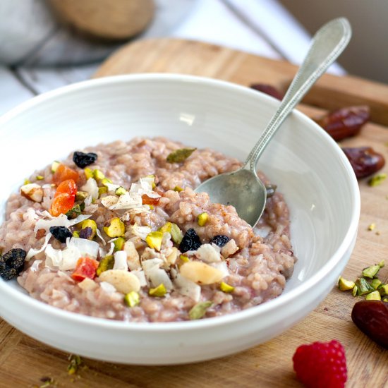 Chai Spiced Rice Pudding