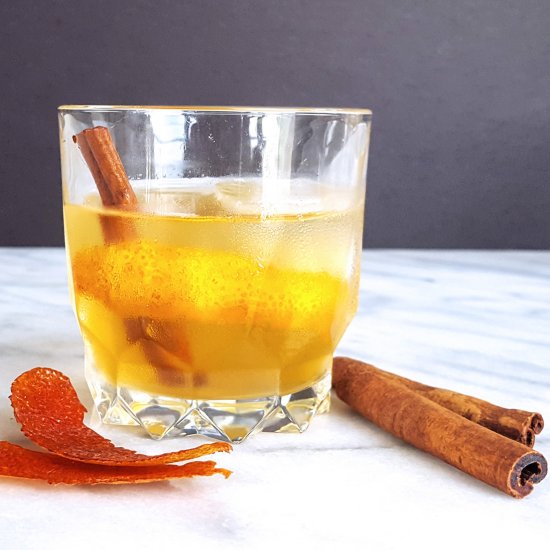 Cinnamon Spiced Old Fashioned