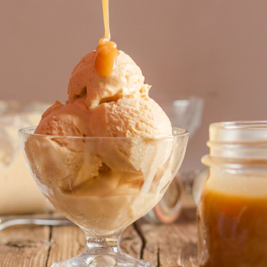 Easy Homemade Pumpkin Gelato