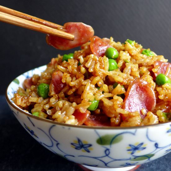 Chinese Sausage Fried Rice