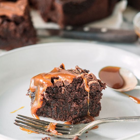 Caramel Apple Brownies