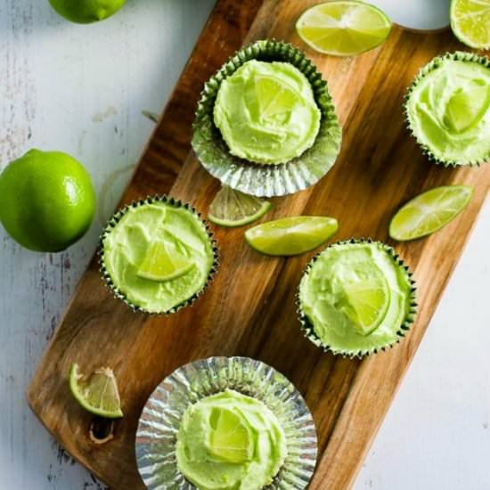 Sugar Free Lime Cheesecakes