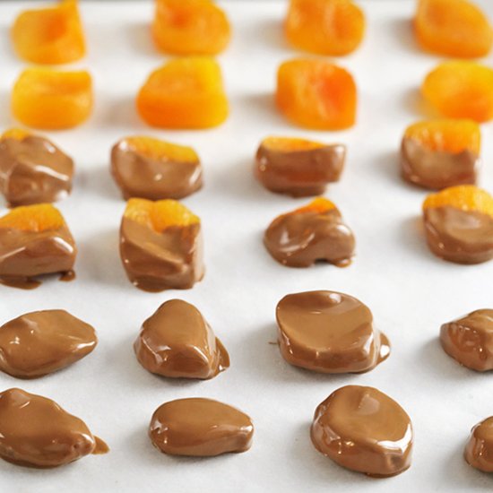 Chocolate Covered Apricots