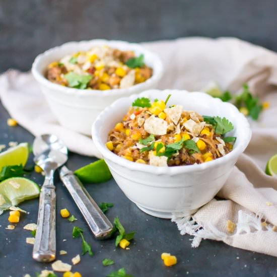 Tex-Mex Chicken Quinoa Soup