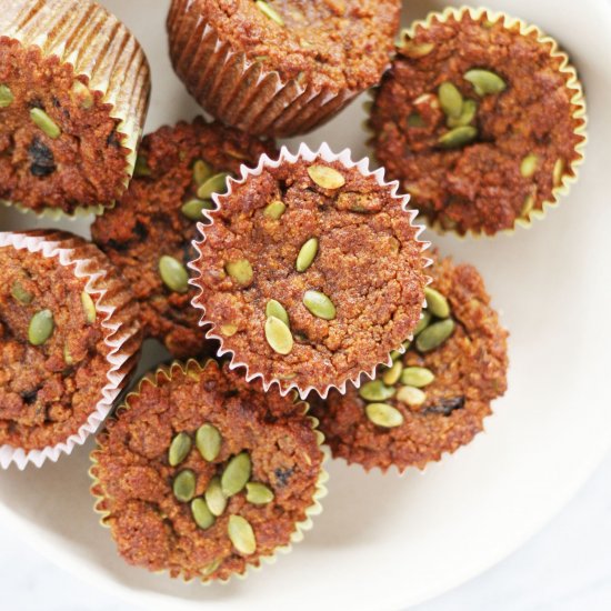 Parsnip & Pumpkin Muffins