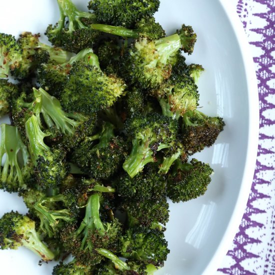 Roasted Garlic Broccoli