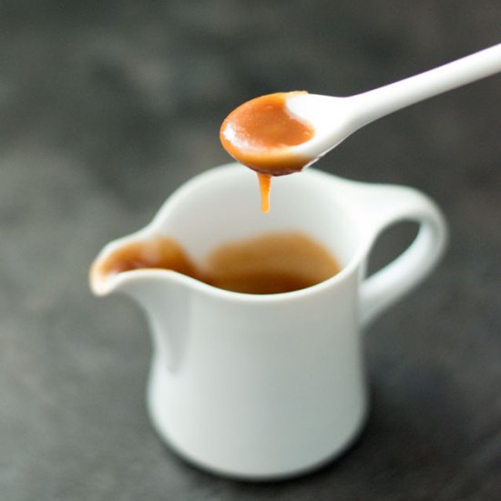 Caramel sauce