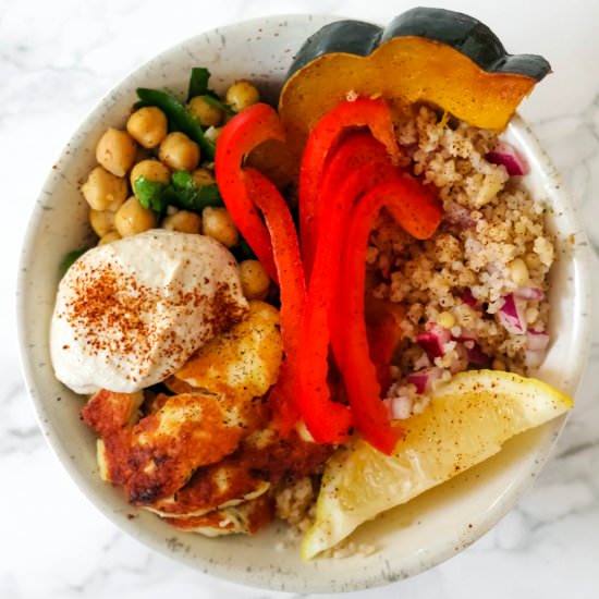 Fall Harvest Tabouli Power Bowl