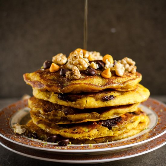 Pumpkin Orange Pancakes