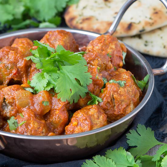 Lamb Meatball Curry