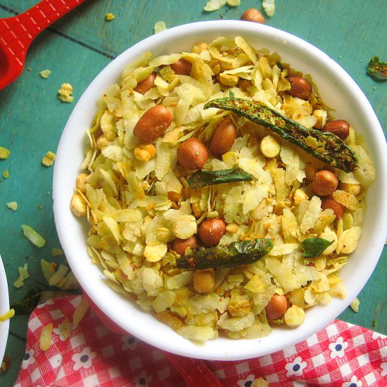 poha oats chivda