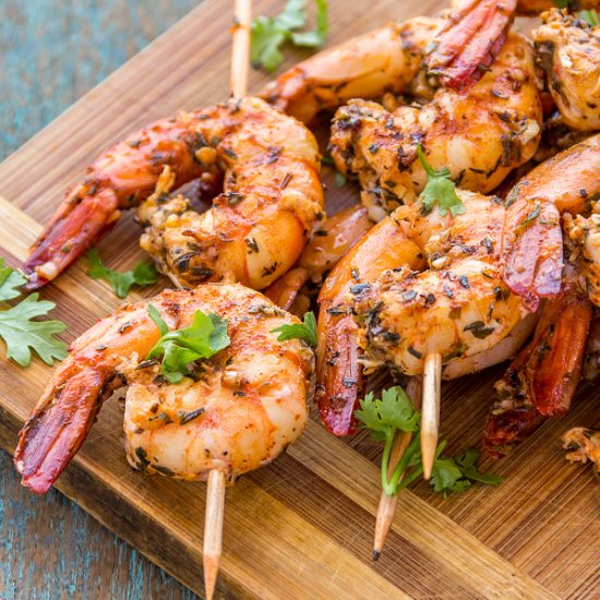 Chili Lime Grilled Shrimp