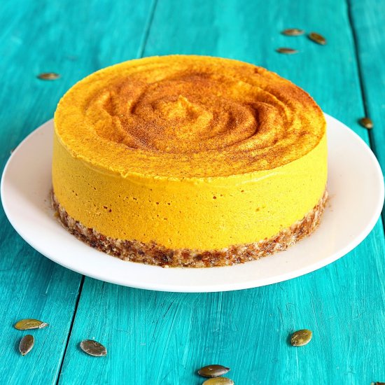 Raw Vegan Pumpkin Pie