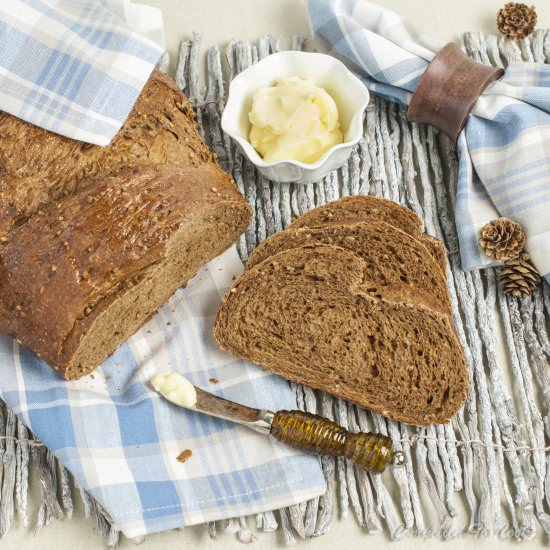 Multigrain Pumpernickel Rye Bread