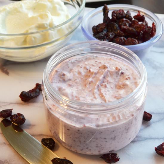 Greek Yogurt Cranberry Mayo