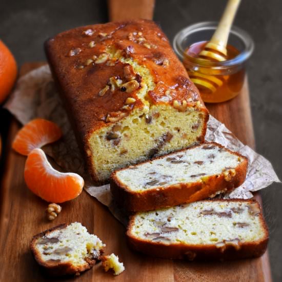 Tangerine Honey French Cake