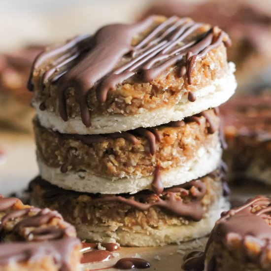 Homemade Samoas / Caramel deLites