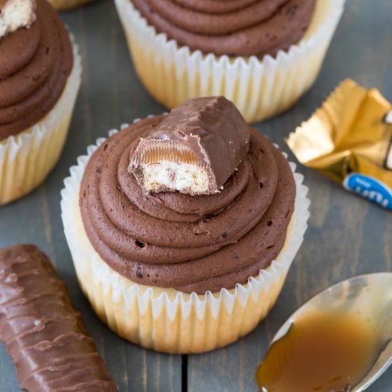 Twix Cupcakes Recipe