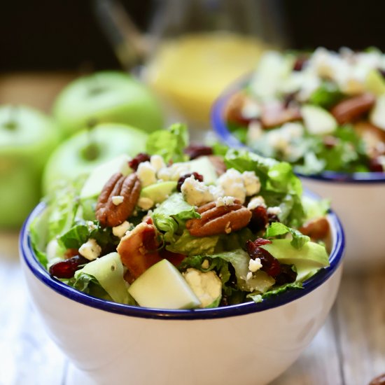 Healthy Apple Pecan Chopped Salad