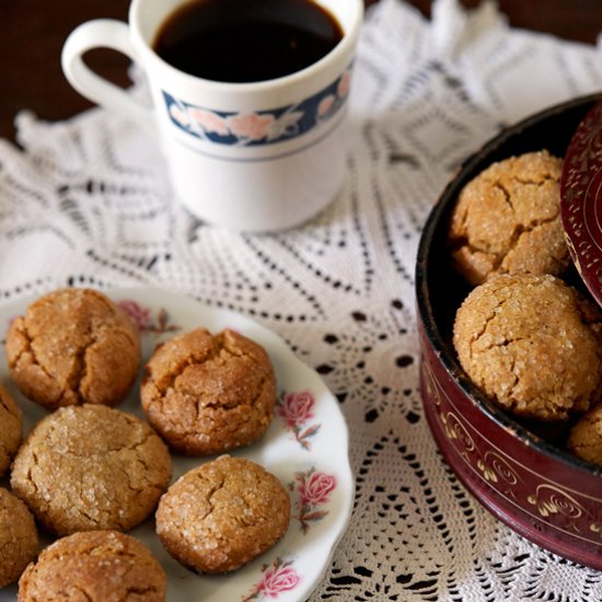 Soft Ginger Cookies