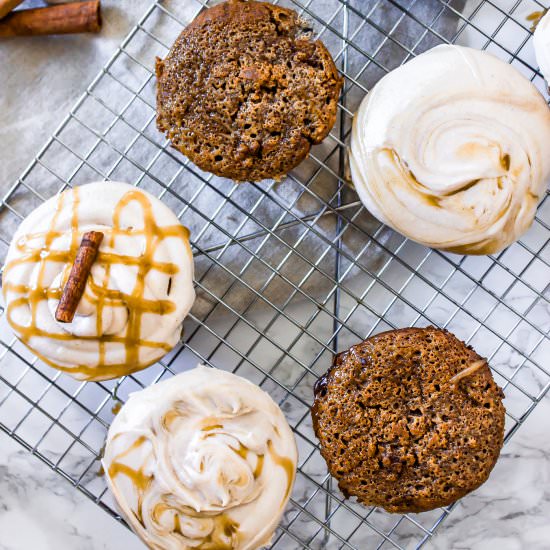 Caramel Apple Cupcakes