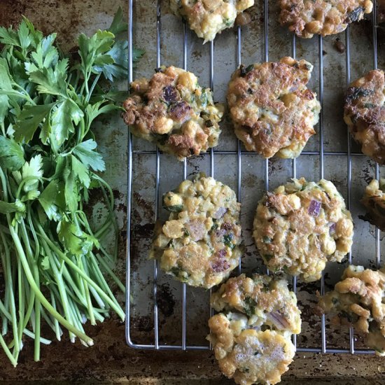 Chickpea Fritters