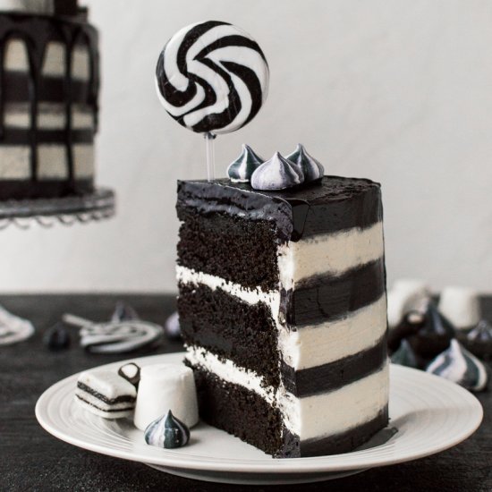 Monochrome Cake