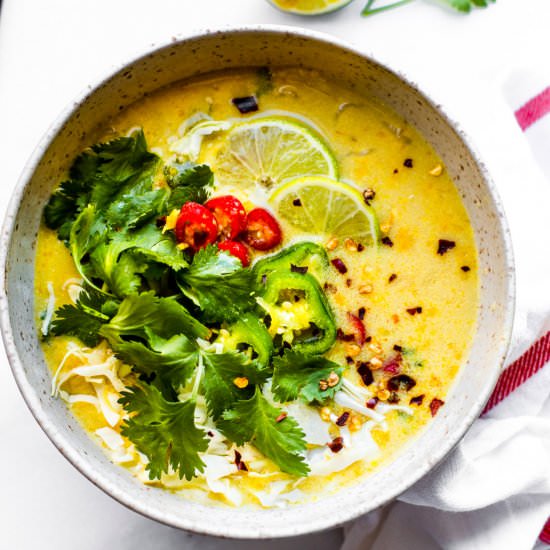 Paleo Thai Coconut Milk Soup