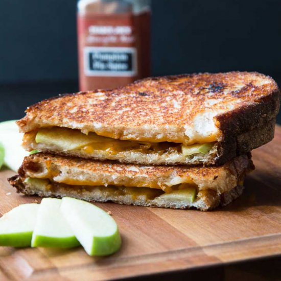 Sweet & Savory Vegan Grilled Cheese