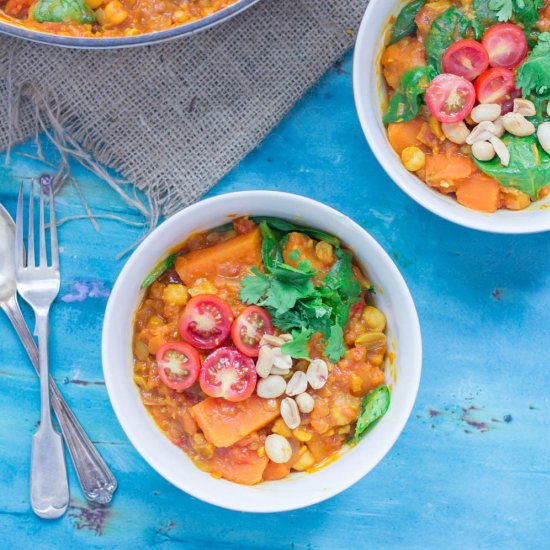 Peanut and Sweet Potato Stew