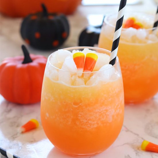 Halloween Orange Sherbet Punch